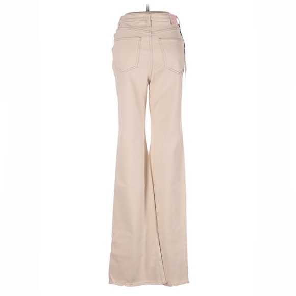 NWT Avec Les Filles cream/tan jeans - Picture 2 of 2